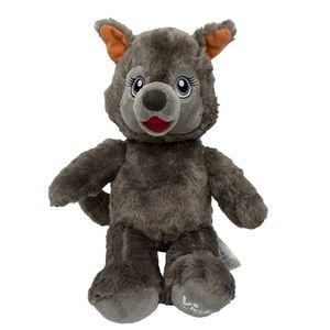 Limited Edition Build A Bear Great Wolf Lodge 16” Violet 25th Birthday Plush